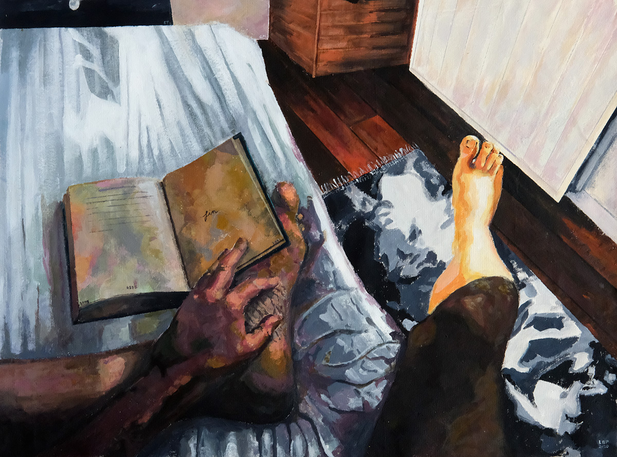 Little patch of yellow light