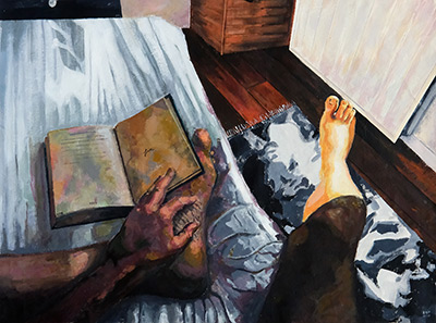 Little patch of yellow light