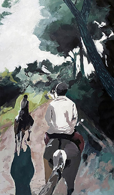 Horse riding