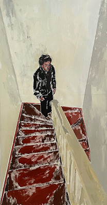 Leaving the art show
